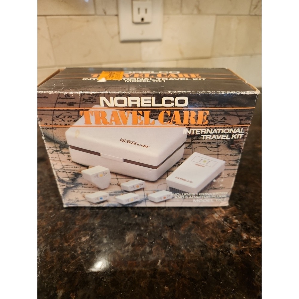 NORELCO International Power Travel Kit Electric Outlet Converters / Adapters TK1
